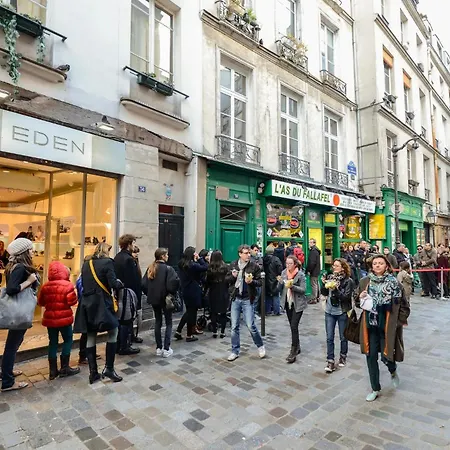 아파트 Marais-pletzl, Rue Des Rosiers 파리