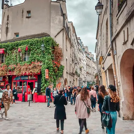 아파트 Marais-pletzl, Rue Des Rosiers 파리